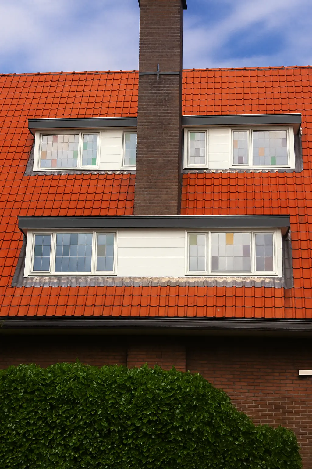 Dakkapel glas in lood